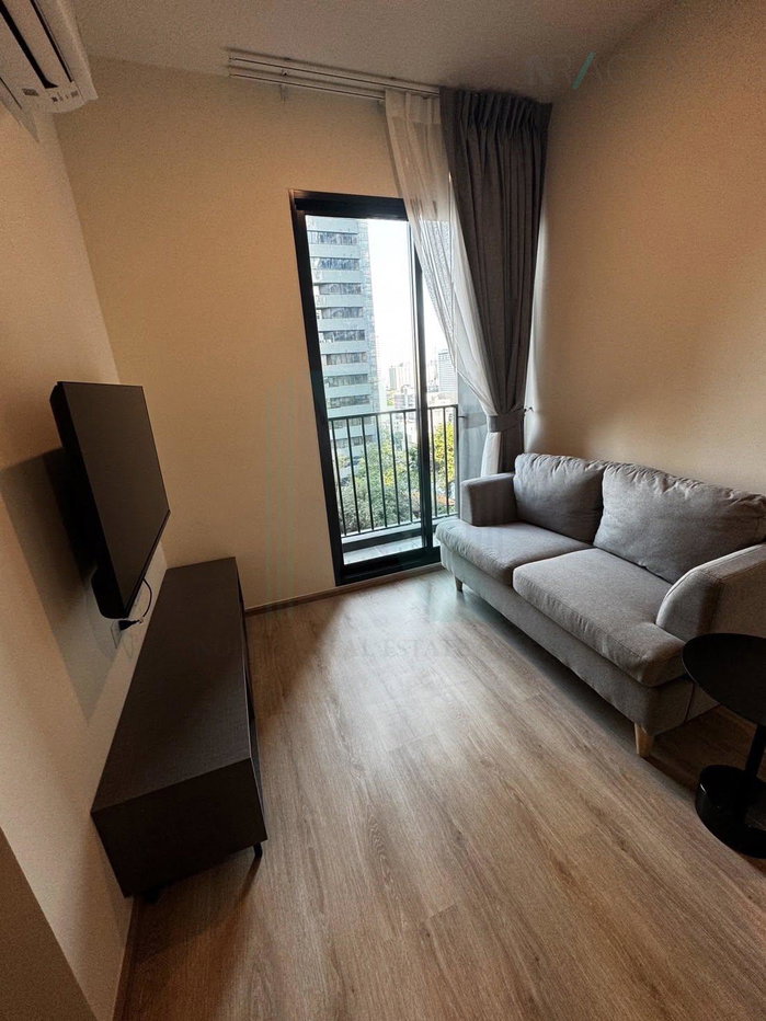 รูป 🎊 ให้เช่าคอนโด นิว ดิสทริค อาร์ 9 อาคาร 1 ชั้น 12 1 BED PLUS ขนาด 35 ตรม ใกล้ MRT พระราม 9 - รูปที่ 3/8