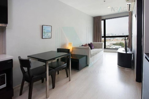 ให้เช่าคอนโด ริทึ่ม สุขุมวิท 44/1 อาคาร 1 ชั้น 12 1 ห้องนอน ขนาด 35 ตรม ใกล้ โรงแรมจัสมิน