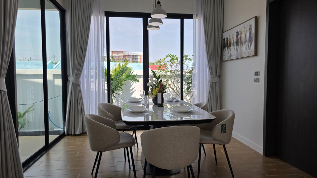 รูป บ้านพร้อมอยู่ในเมืองหัวหิน ซอย 102 ใกล้ Bluport และทะเล - รูปที่ 25/44