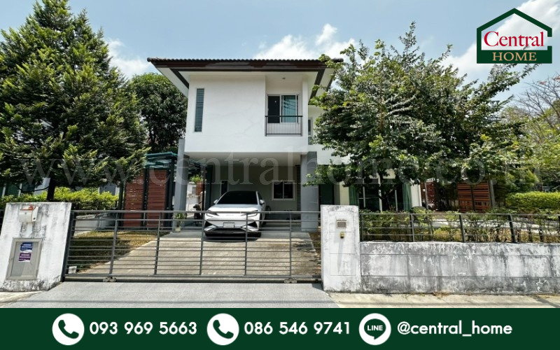 รูป บ้านเดี่ยว เดอะ ธารา รามอินทรา วิวสวน หลังมุม - รูปที่ 1/31