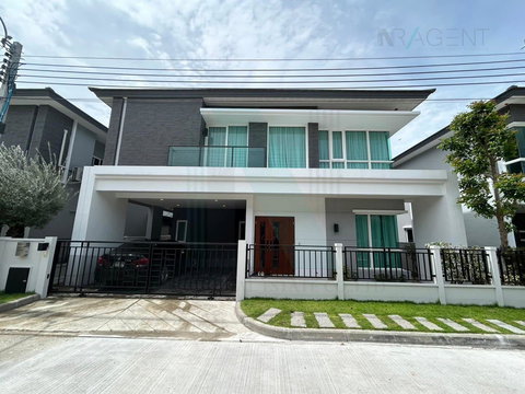 📌 For Rent 2-story House THE CITY SUKSAWAT 64 4 bedroom 5 bathroom