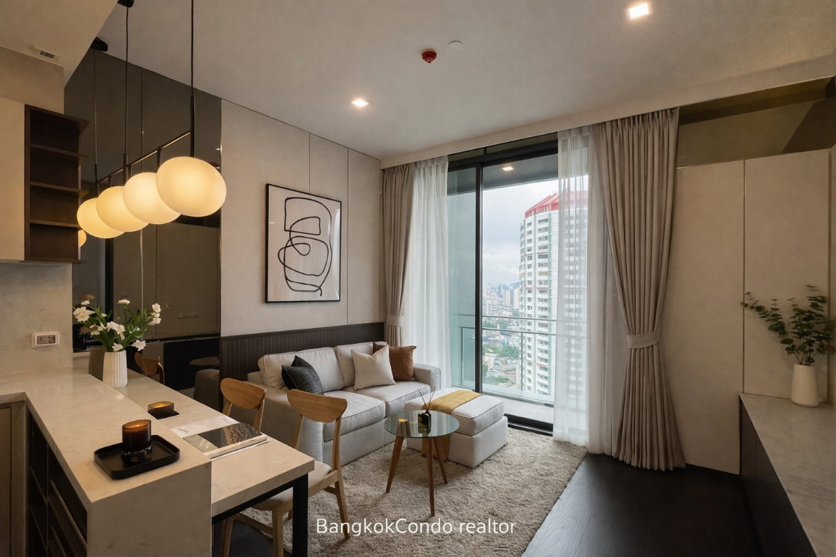 รูป 🍀🍀 Prime condo location 🚆ให้เช่า📌 ลาวีค สุขุมวิท 57 (Line:@rent2022)BTS ทองหล่อ✨พร้อมเข้าอยู่  ✨ A00842 - รูปที่ 7/12