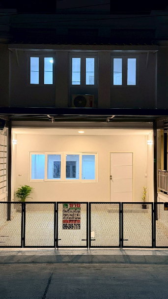 รูป ขายด่วน ทฮ 2 ชั้น 3 ห้องนอน รีโนเวทใหม่ทั้งหมด หมู่บ้าน ดิเอ็กคลูซีฟ เฉลิมพระเกียรติ ร.9 ซอย72 ใกล้วงแหวนกาญจนาภิเษก, สนามบินสุวรรณภูมิ (Gant-285) - รูปที่ 4/20
