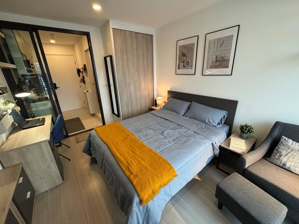 รูป เดนิม จตุจักร 1B1B ชั้น 17 ตึก B ขนาด 23 ตร.ม. เช่า 15,000 บาท/เดือน Ready to move in - รูปที่ 6/10