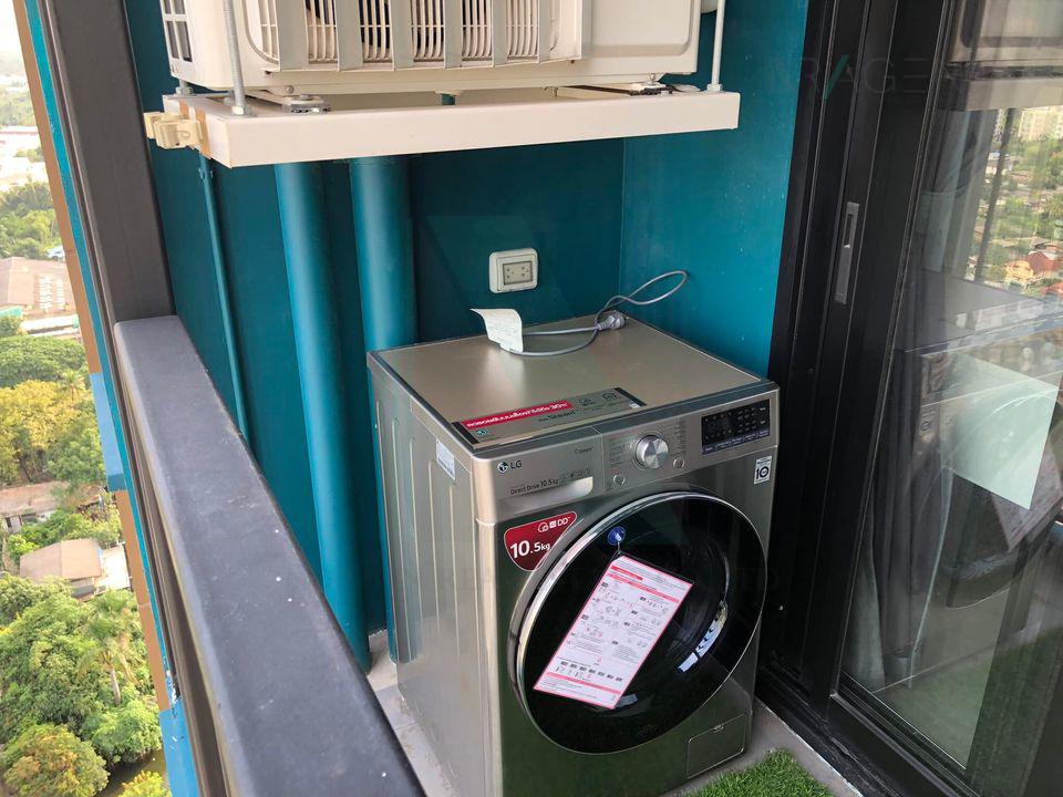 รูป ให้เช่าคอนโด เดอะ เบส เพชรเกษม อาคาร 1 ชั้น 22 1 ห้องนอน ขนาด 32.00 ตรม ใกล้ ม.สยาม - รูปที่ 7/8