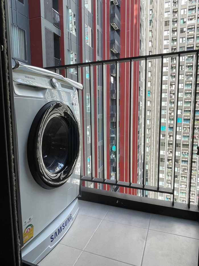 รูป 🚩 ให้เช่าคอนโด ไลฟ์ อโศก ไฮป์ อาคาร 1 ชั้น 24 สตูดิโอ ขนาด 26.00 ตรม ใกล้ Fortune Town - รูปที่ 7/8