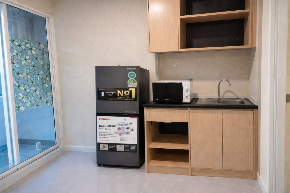 รูป [ถูกสุด] ติดสนามบินดอนเมือง !!! ให้เช่า JW Condo คอนโดติดสนามบินดอนเมืองที่สุดในเวลานี้ ห้องใหม่ 1 Bed จอดรถ 1 คัน !!! - รูปที่ 7/11