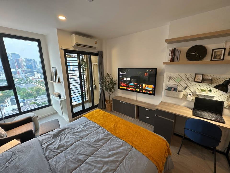 รูป เดนิม จตุจักร 1B1B ชั้น 17 ตึก B ขนาด 23 ตร.ม. เช่า 15,000 บาท/เดือน Ready to move in - รูปที่ 9/10