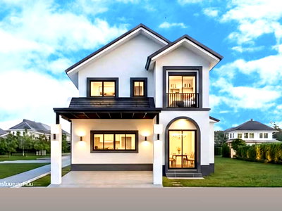 ขายบ้านเดี่ยว : บ้านเดี่ยวลัดดารมย์ ปิ่นเกล้า รีโนเวทใหม่ทั้งหลังในสไตล์โมเดิร์นคลาสสิก พร้อมฟังก์ชัน 4 นอน 3 น้ำ พื้นที่ใช้สอยจุใจ จากแบรนด์พรีเมียม Q.House