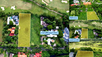 Land for sale Siam Park : Land for sale Navatanee Village In front of the main road Behind the golf course