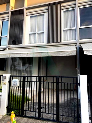 Townhouses for sale JAS green village - Kubon : 📌 For Sell Town house SAMMAKORN AVENUE RAMINTRA-WONGWAEN 2-story 2 bedroom 2 bathroom