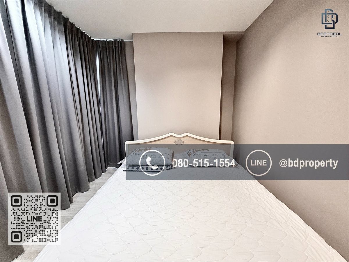 รูป Bestdeal ให้เช่าด่วน!!! 2 ห้องนอน ราคา 22,000 บาท/เดือน  Fully Furnished พร้อมเข้าอยู่  "IDEO MOBI RAMA 9"    ใกล้MRTและเซ็นทรัลพระราม 9 เพียง 80 ม. - รูปที่ 9/14