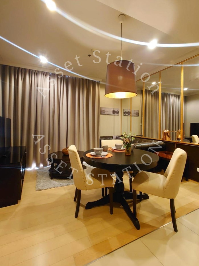 รูป พร้อมเช่า🏢คอนโด HQ THONGLOR ห้องกว้าง แต่งหรูเฟอร์ครบพร้อมย้ายเข้า ใกล้ BTS ทองหล่อ💎 - รูปที่ 2/9