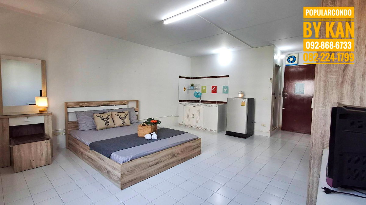 รูป ห้องพัก ป๊อปปูล่าคอนโด เมืองทองธานี หอพักใกล้ อิมแพค คอสโม ศิลปากร ธนาคารกสิกร แจ้งวัฒนะ ปัญญาภิวัฒน์ เซนต์ฟรัง วิวนอก Line: popularcondo - รูปที่ 2/8