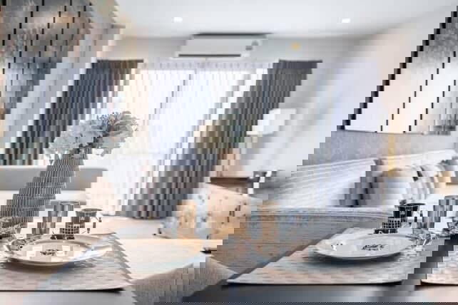 รูป #A124198 ✅ 4/4/69 ให้เช่า Baan Klang Krung Resort Ratchada 📲📢สอบถาม ld line @condoboy - รูปที่ 3/14