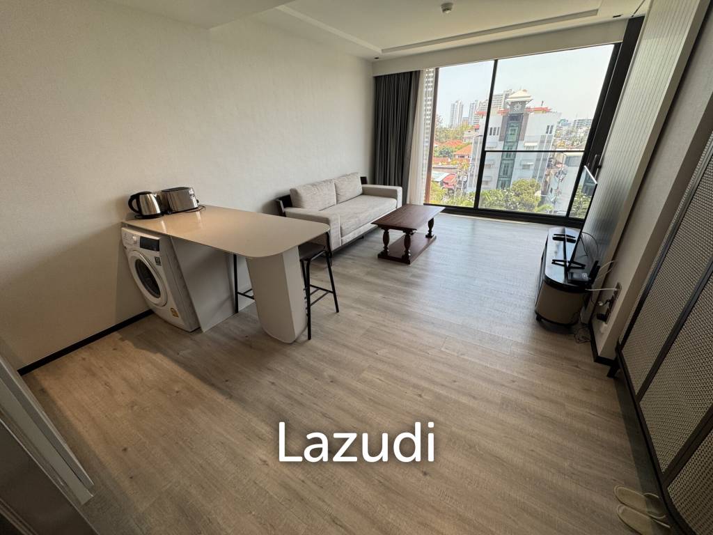 รูป คอนโดใหม่ 45 ตร.ม. ชั้น5 ห้องมุมวิวเมืองและทะเลบางส่วนใจกลางหัวหิน - รูปที่ 12/33