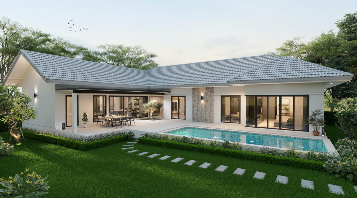 รูป Terra The Exclusive – พูลวิลล่าหรูส่วนตัว ใจกลางธรรมชาติ หัวหิน ซอย 112 - รูปที่ 4/7