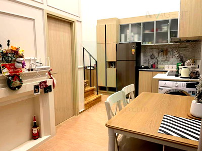 Condos for sale : 🔺 For Sell Condo MARU EKKAMAI 2 Building 1, Floor 28,Duplex 2 bed room, Room size 44.00 sqm