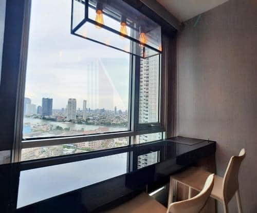 รูป 🎊 ให้เช่าคอนโด ริทึ่ม สาทร อาคาร N ชั้น 22 1 ห้องนอน ขนาด 45.00 ตรม ใกล้ สะพานตากสิน - รูปที่ 7/8