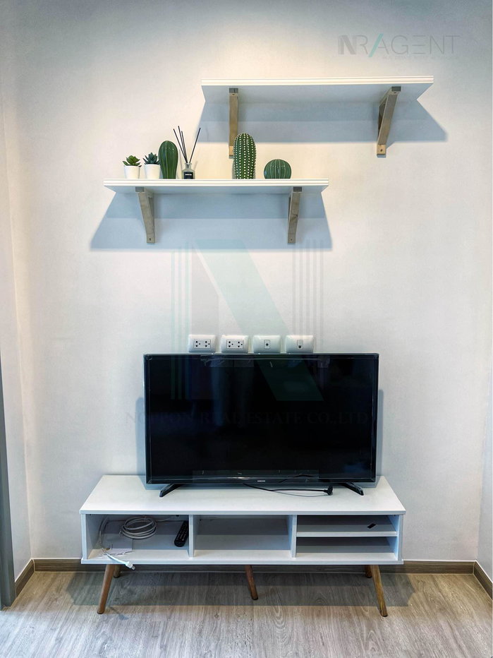 รูป 📌 ให้เช่าคอนโด เดอะ เบส การ์เดน-พระราม 9 อาคาร 1 ชั้น 17 1 ห้องนอน ขนาด 27 ตรม ใกล้ A-Link Square - รูปที่ 5/8