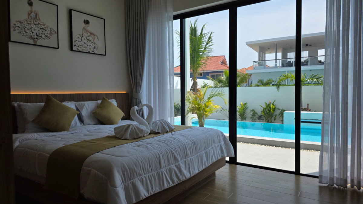 รูป บ้านพร้อมอยู่ในเมืองหัวหิน ซอย 102 ใกล้ Bluport และทะเล - รูปที่ 28/44