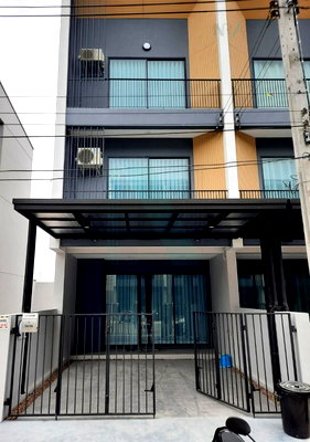Townhouses for sale Hathai Rat Road : 📌 For Sell Town house NALIN AVENUE 5 RAMINTRA - MINBURI 3-story 3 bedroom 3 bathroom