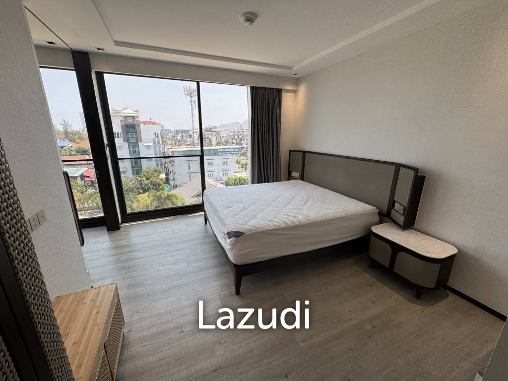 รูป คอนโดใหม่ 45 ตร.ม. ชั้น5 ห้องมุมวิวเมืองและทะเลบางส่วนใจกลางหัวหิน - รูปที่ 21/33