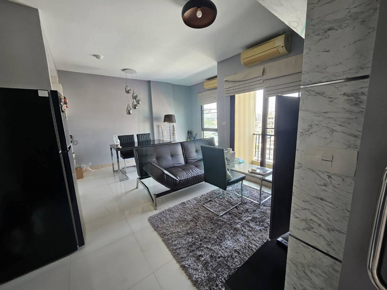 รูป 🚩 ให้เช่าคอนโด เซ้นส์ สุขุมวิท 68 อาคาร 1 ชั้น 7 1 ห้องนอน ขนาด 66 ตรม ใกล้ เจ อเวนิว - รูปที่ 5/8