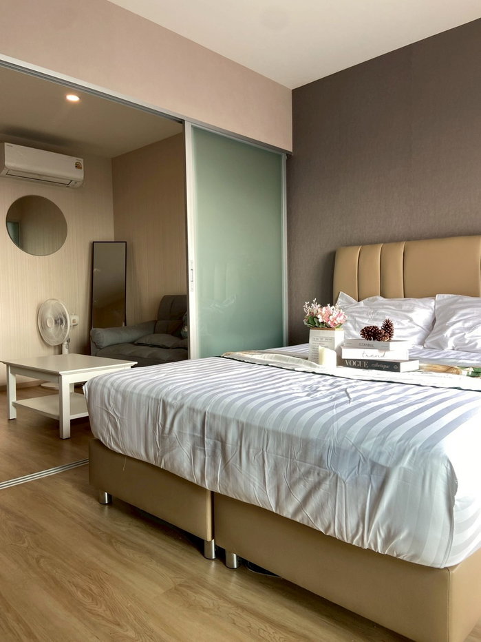 รูป ให้เช่าคอนโด ลุมพินี วิลล์ จรัญ-ไฟฉาย ใกล้MRTจรัญ วิวแม่น้ำ ห้องสวย พร้อมเข้าอย่ เพียง 12,000/เดือน - รูปที่ 5/13