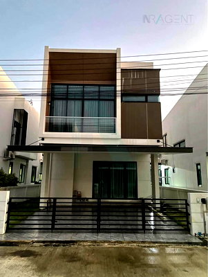 Houses for rent Bangkok : 📌 For Rent 2-story House MOTTO KANJANAPISEK-RAMA 2 3 bedroom 3 bathroom