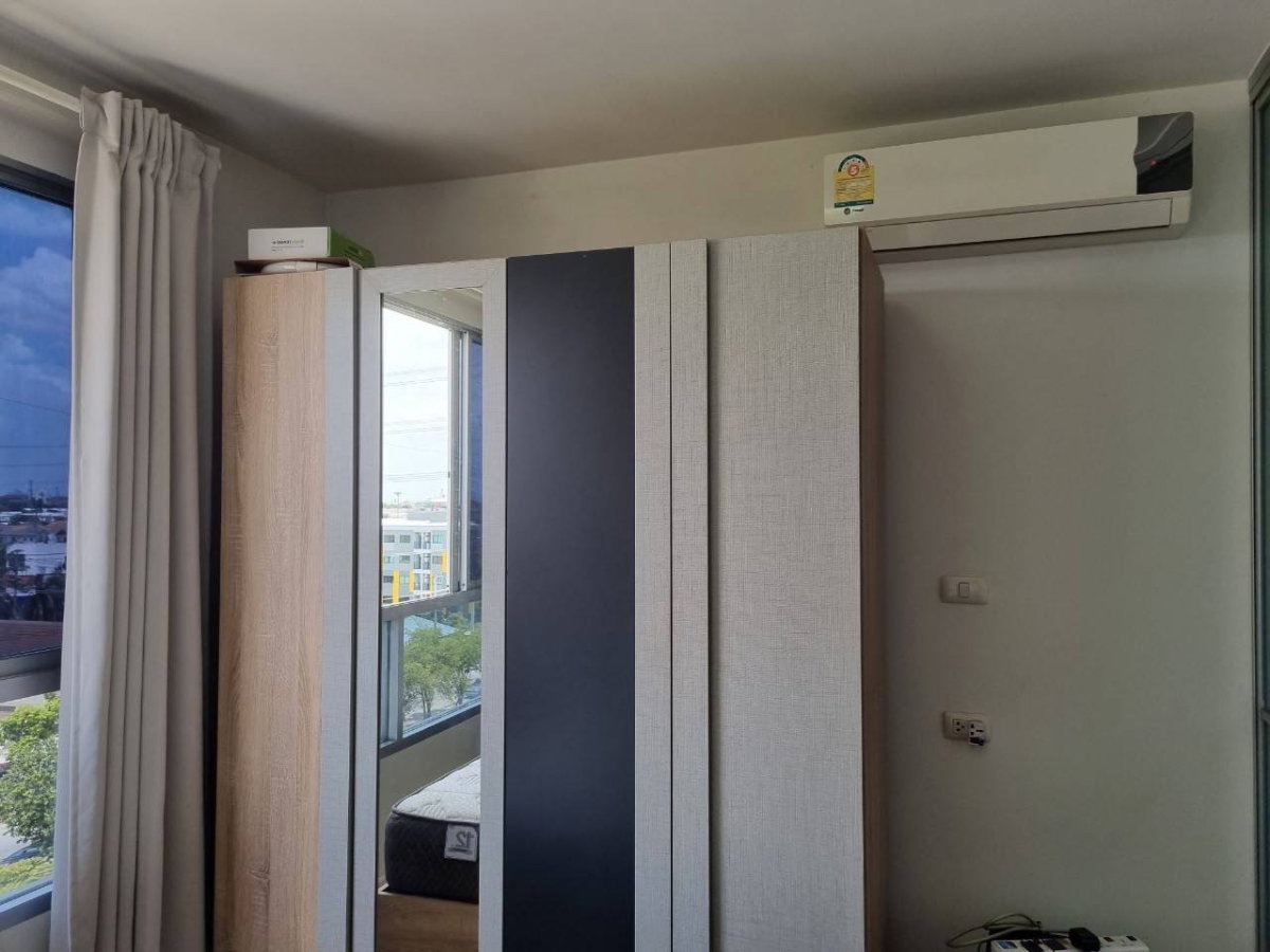 รูป 🔥 8,000/ด. เจ้าของปล่อยเอง ให้เช่า D Condo อ่อนนุช–พระราม 9 | ใกล้ ARL บ้านทับช้าง 900 ม.  | เจ้าของอยู่เอง ไม่เคยปล่อยเช่า ห้องสภาพดีมาก - รูปที่ 2/14