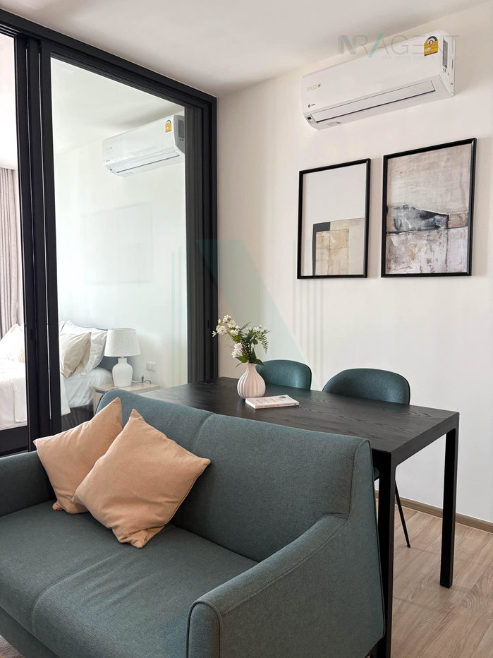 รูป 🚩 ให้เช่าคอนโด เอ็กซ์ที พญาไท อาคาร B ชั้น 19 1 ห้องนอน ขนาด 42.00 ตรม ใกล้ BTS พญาไท - รูปที่ 4/8