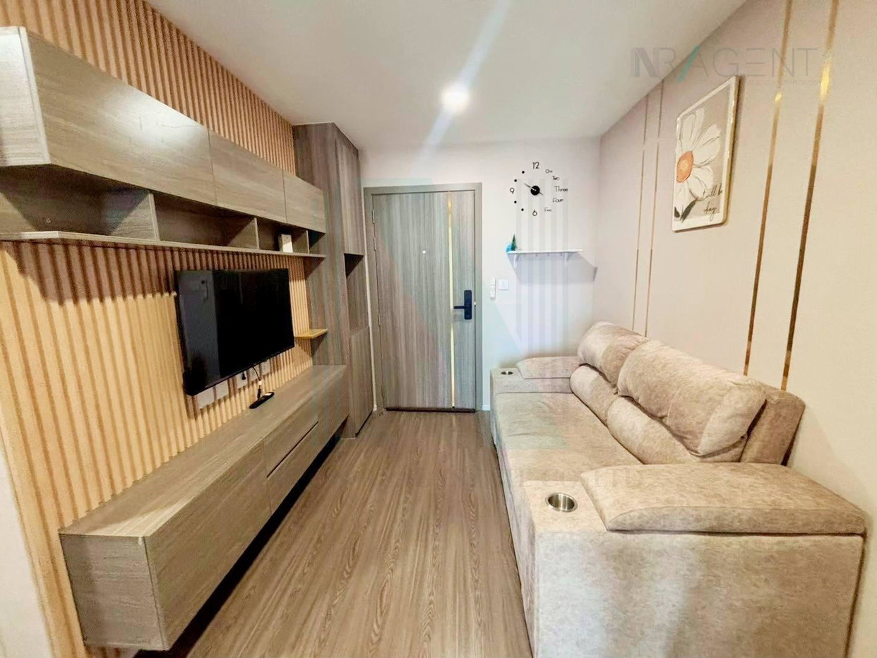 รูป 🎊 ให้เช่าคอนโด ดิ ออริจิ้น พหลฯ-สะพานใหม่ อาคาร 1 ชั้น 12 1 ห้องนอน ขนาด 28 ตรม ใกล้ Big C สะพานใหม่ - รูปที่ 3/8