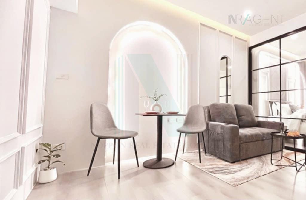 รูป 🎊 ให้เช่าคอนโด บลอคส์ 77 อาคาร 1 ชั้น 16 1 ห้องนอน ขนาด 31 ตรม ใกล้ เทสโก โลตัส อ่อนนุช - รูปที่ 7/8