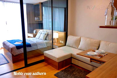 Condos for rent Lumpini Park : 📌Exclusive!📌 For Rent Condo NOBLE REVO SILOM Building 1, Floor 26,1 bed room, Room size 34.00 sqm