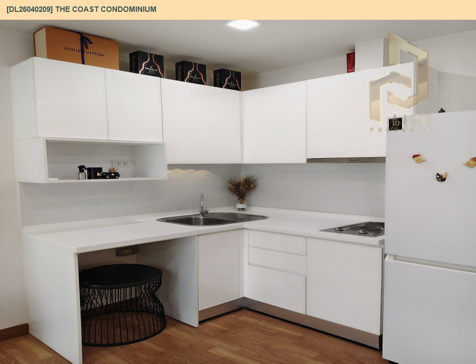 รูป DL26040209 ให้เช่าคอนโด เดอะ โคสต์ คอนโดมิเนียม (The Coast Condominium) ใกล้ BTS บางนา พร้อมเข้าอยู่ โทรด่วน 0842740999 LineID @523dslwi - รูปที่ 3/6