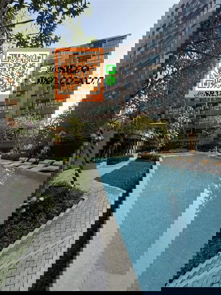 รูป 🧿 ให้เช่า /For Rent* 🧿 * ดี คอนโด  คาล์ม รามคำแหง 40  ชั้น 7  ขนาด 30 ตร.ม. 'ห้องใหม่ ให้คุณเป็นแรก' - รูปที่ 10/11