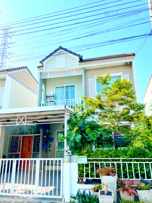 ขายบ้านเดี่ยว : 📌 ขายบ้านแฝด โครงการ เดอะ วิลเลจ บางนา กม.8 2 ชั้น 3 ห้องนอน 2 ห้องน้ำ