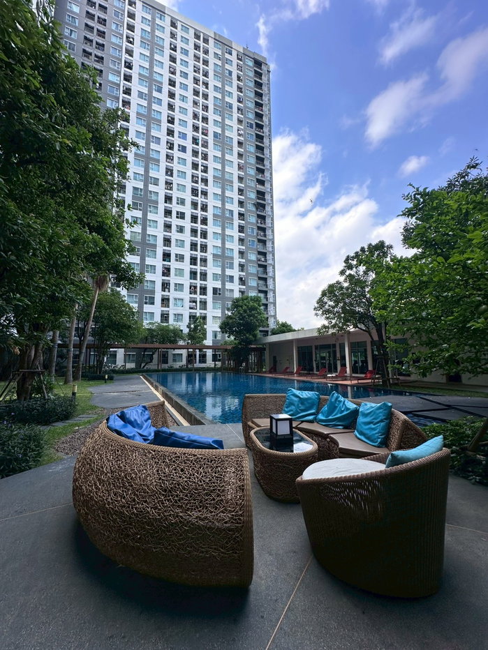 รูป (เจ้าของขายเอง) ขาย คอนโดแอสปายรัตนาธิเบศร์ 2 ตกแต่งครบ พร้อมอยู่ (30.55 ตรม. ชั้น 4 ห้องริม) - รูปที่ 26/44