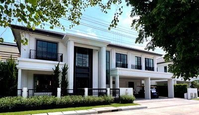 Houses for rent Samut Prakarn : 📌 For Rent 2-story House SETTHASIRI BANGNA-SUVARNABHUMI 5 bedroom 6 bathroom