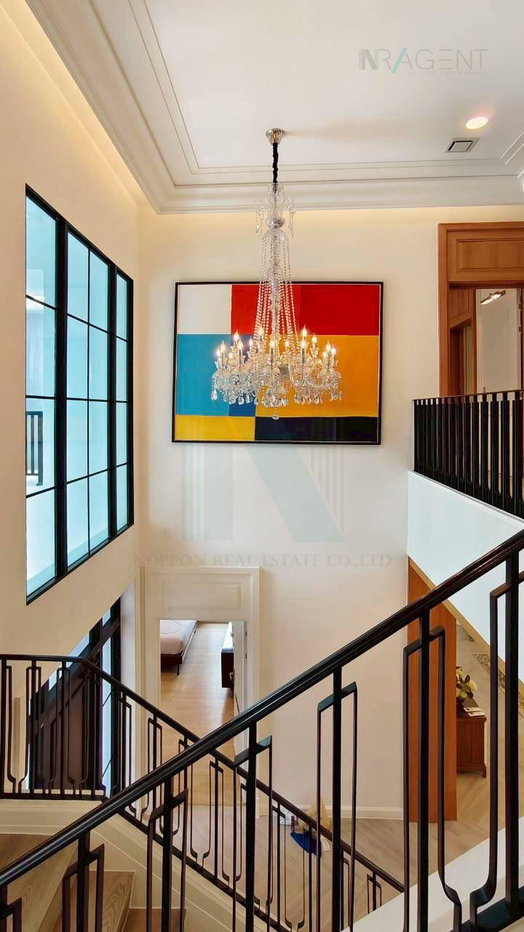 รูป 📌 ให้เช่าบ้านเดี่ยว 2 ชั้น นันทวัน พระราม9-กรุงเทพกรีฑาตัดใหม่ 5 ห้องนอน 6 ห้องน้ำ - รูปที่ 8/8