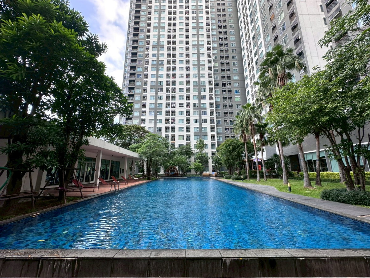 รูป (เจ้าของขายเอง) ขาย คอนโดแอสปายรัตนาธิเบศร์ 2 ตกแต่งครบ พร้อมอยู่ (30.55 ตรม. ชั้น 4 ห้องริม) - รูปที่ 36/44