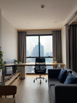 🎊 ให้เช่าคอนโด แอชตัน จุฬา-สีลม อาคาร 1 ชั้น 41 1 ห้องนอน ขนาด 32 ตรม ใกล้ MRT สามย่าน