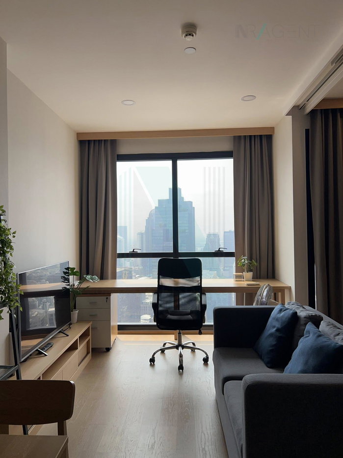 รูป 🎊 ให้เช่าคอนโด แอชตัน จุฬา-สีลม อาคาร 1 ชั้น 41 1 ห้องนอน ขนาด 32 ตรม ใกล้ MRT สามย่าน - รูปที่ 1/8