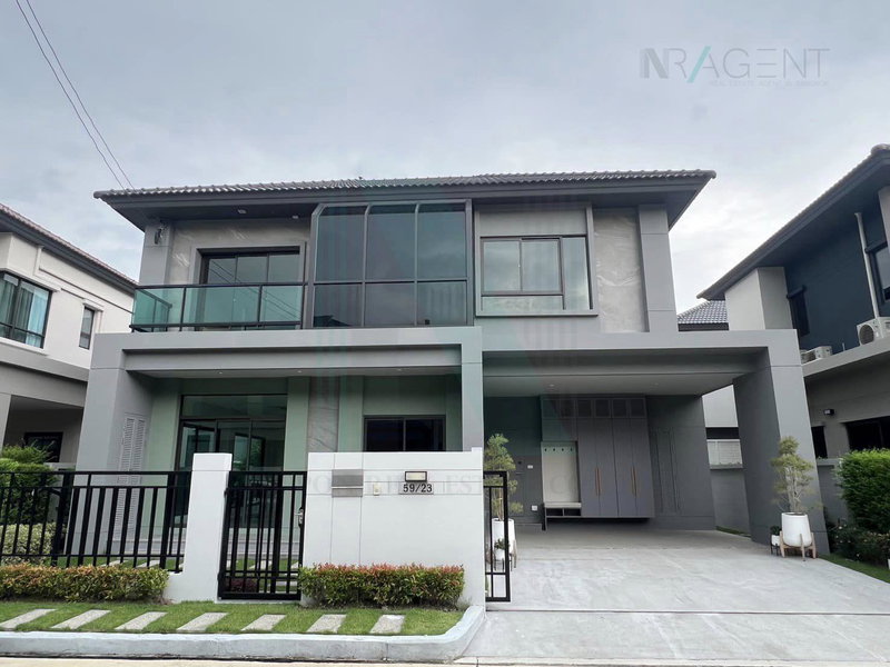 ขายบ้านเดี่ยว : 📌 ขายบ้านเดี่ยว โครงการ บางกอก บูเลอวาร์ด พระราม 5 2 ชั้น 4 ห้องนอน 3 ห้องน้ำ