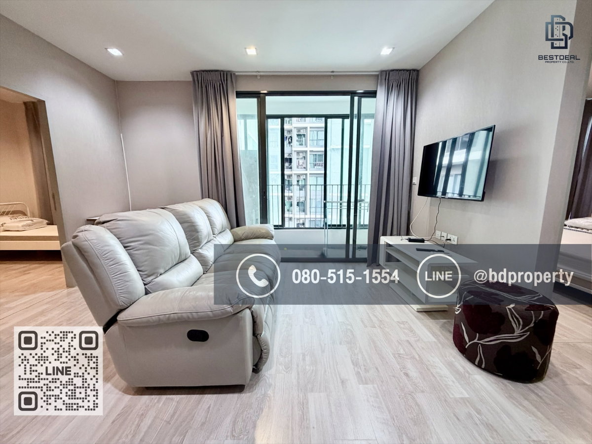 รูป Bestdeal ให้เช่าด่วน!!! 2 ห้องนอน ราคา 22,000 บาท/เดือน  Fully Furnished พร้อมเข้าอยู่  "IDEO MOBI RAMA 9"    ใกล้MRTและเซ็นทรัลพระราม 9 เพียง 80 ม. - รูปที่ 3/14