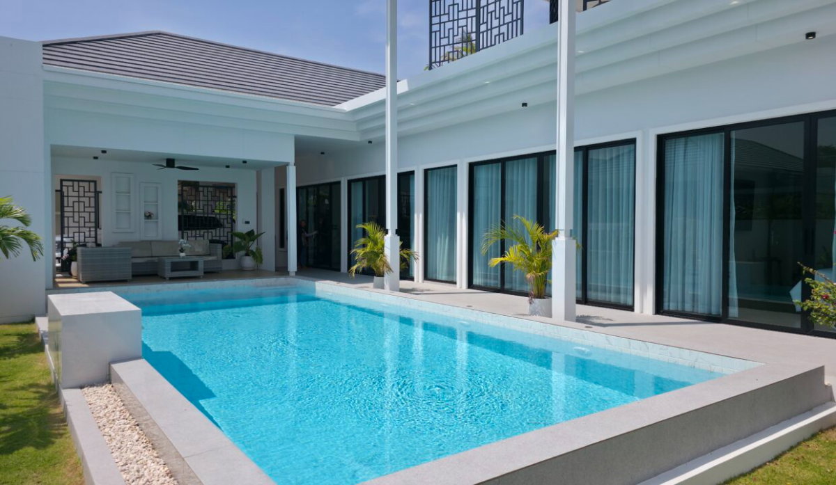 รูป บ้านพร้อมอยู่ในเมืองหัวหิน ซอย 102 ใกล้ Bluport และทะเล - รูปที่ 9/44