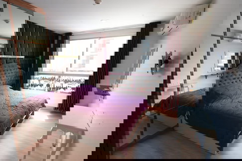 code : H97 ว่างแล้ว!! คอนโดให้เช่า เดอะ นิช ไอดี ลาดพร้าว-วังหิน | ห้องแต่งบิ้วอินครบ ใกล้รถไฟฟ้าสายสีเหลือง สถานีภาวนา พร้อมเข้าอยู่