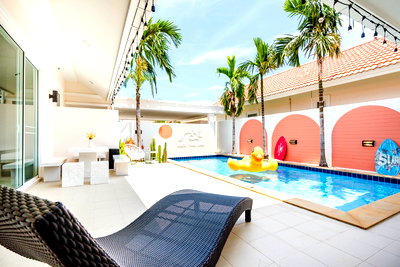 Houses for sale Prachaubkirikhan : Elegant 3-Bedroom Private Pool House Sale at Eeden Village, Cha-Am