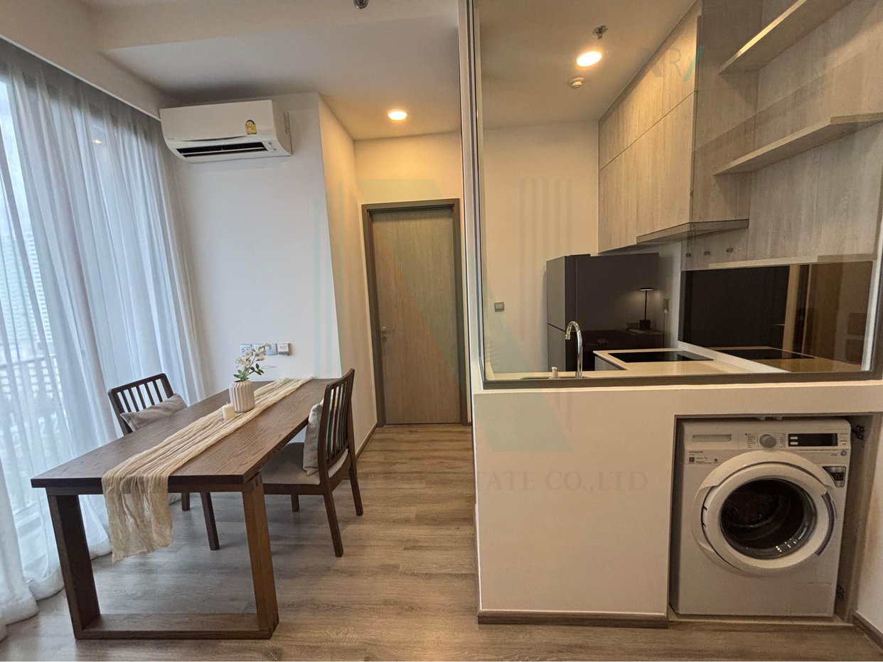 รูป 🚩 ให้เช่าคอนโด มิติ ชีวา เกษตร สเตชั่น อาคาร 1 ชั้น 10 1 ห้องนอน ขนาด 34 ตรม ใกล้ ตลาดอมรพันธ์ - รูปที่ 8/8